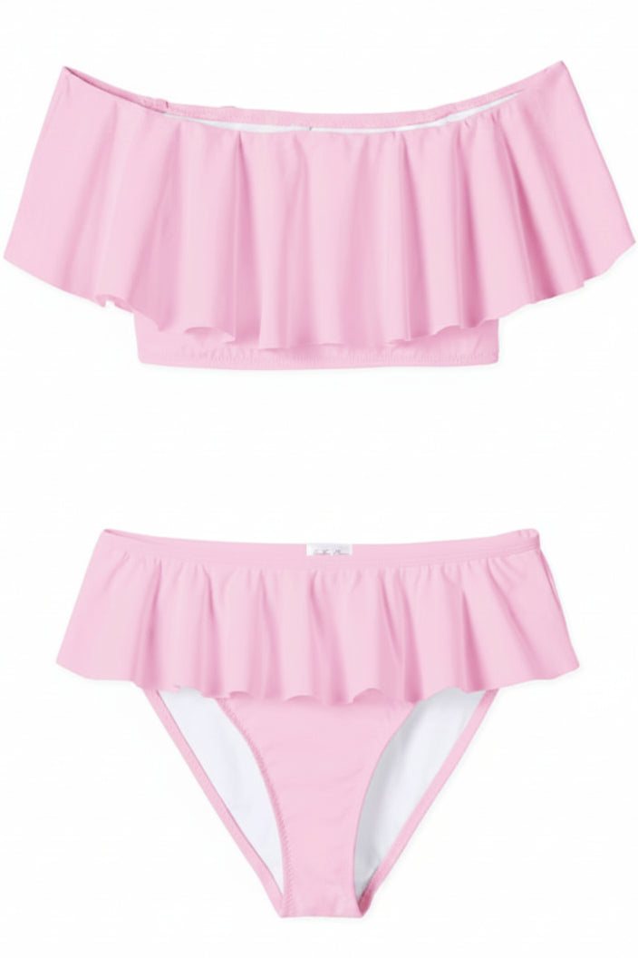 Pink Draped Bikini